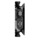 Watch Case for Apple Watch Series 9 / 8 / 7 41mm / SE3 / SE2 / SE1 /  6 / 5 / 4 40mm TPU+PC Shockproof Frame Cover - Black - 6