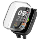 For Xiaomi Redmi Watch 3 Active / Watch 3 Lite Electroplating TPU Anti-drop Cover Full Coverage Watch Case - Transparent - 2