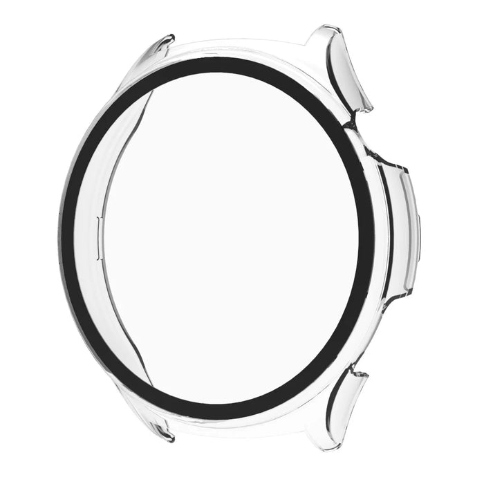 For Huawei Watch 4 Hard PC Protective Case + HD Tempered Glass Screen Protector - Transparent - 2