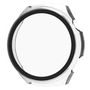 For Huawei Watch 4 Pro Hard PC Case Anti-Scratch HD Protective Cover with Tempered Glass Film - Transparent - 2