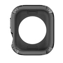 For Apple Watch Series SE3 / SE2 / SE1 /  6 / 5 / 4 44mm / 9 / 8 / 7 45mm Watch Case TPU+PC Anti-drop Cover - Black - 6