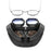 DEVASO Anti-Scratch Ring Lens Protector Compatible with PS VR2 Headset Anti-Blue Light Lens Cover - 1
