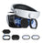 DEVASO Lightweight Lens Cover Accessories Kit for PS VR2 Headset Anti-Scratch Ring Lens Protector - 1