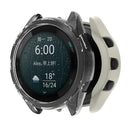 For Garmin Forerunner 265 TPU Watch Case Anti-collision Hollow Protective Frame - Transparent Orange - 4