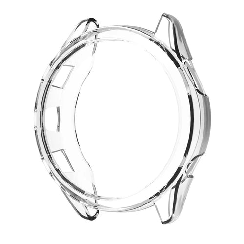 For Garmin Forerunner 965 Hollow Protective Frame Anti-collision TPU Watch Case - Transparent - 1