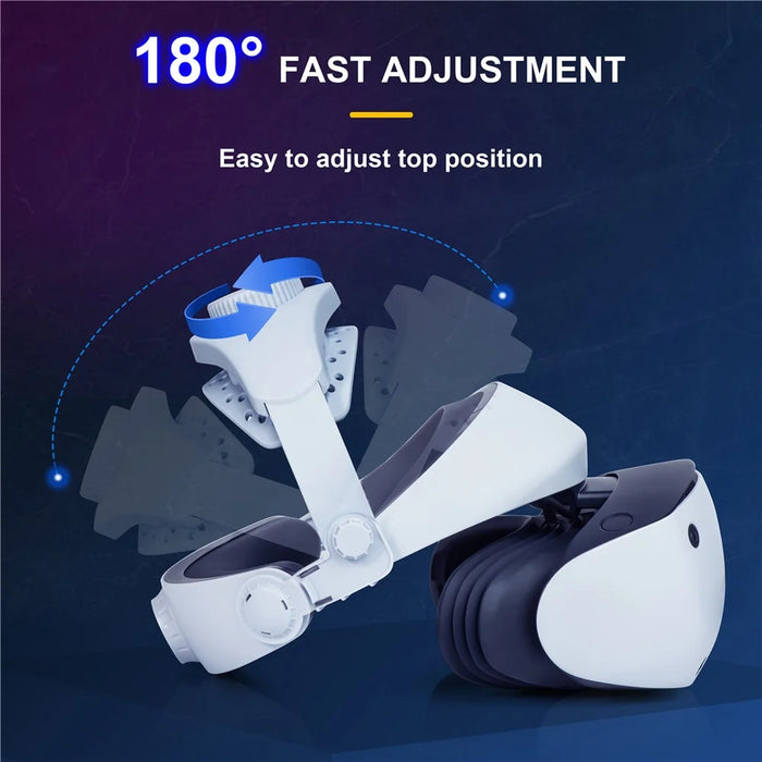 DEVASO Adjustable Head Strap for PS VR2 VR Headset Replacement Headband - 5