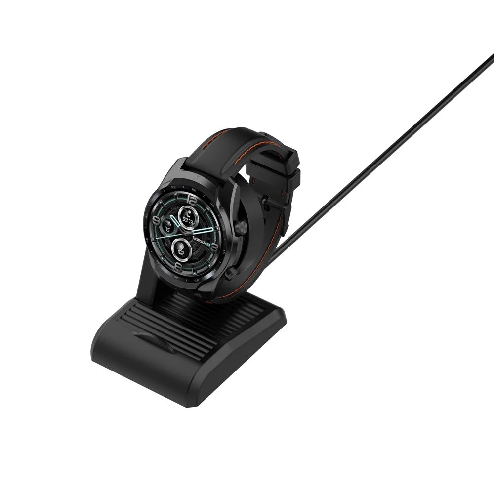 E3 For TicWatch Pro 5 / Pro 3 / Pro 3 LTE / Pro X Charging Stand Smart Watch Charger with 1m Cable - 4