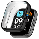 For Xiaomi Redmi Watch 3 Lite / Watch 3 Active Electroplated TPU Watch Case Scratch Proof Full Coverage Cover - Black - 1