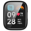 For Xiaomi Redmi Watch 3 Lite / Watch 3 Active Electroplated TPU Watch Case Scratch Proof Full Coverage Cover - Black - 5