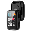 For Xiaomi Redmi Watch 3 Lite / Watch 3 Active Electroplated TPU Watch Case Scratch Proof Full Coverage Cover - Black - 7