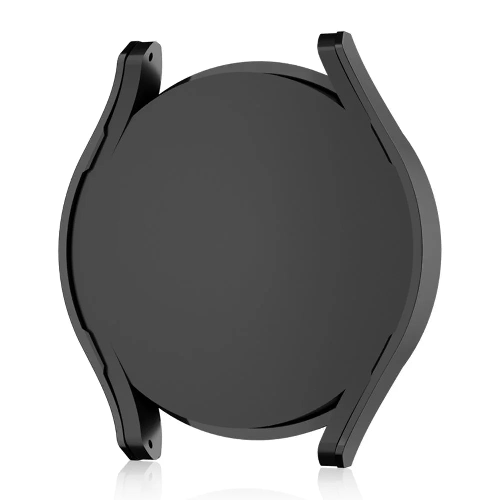 Hard PC Case Cover for Samsung Galaxy Watch6 40mm Rhinestone Decorated Hollow Watch Case Protector - Black - 5
