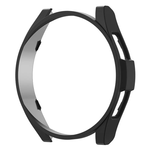 For Samsung Galaxy Watch6 40mm Anti-collision PC Hollow Protective Frame Matte Watch Case - Black - 1