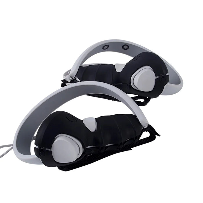 2Pcs Handle Grip Shell for Pico 4  /  Pico 4 Pro VR Controller Anti-slip Silicone Case with Lanyard - Black - 4