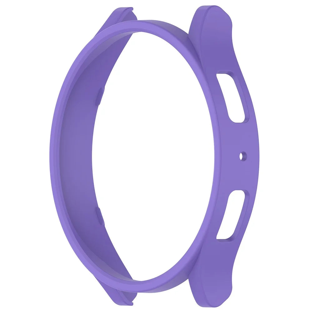 For Samsung Galaxy Watch6 44mm Protective Case Hollowed-out Hard PC Anti-Scratch Cover - Purple - 4