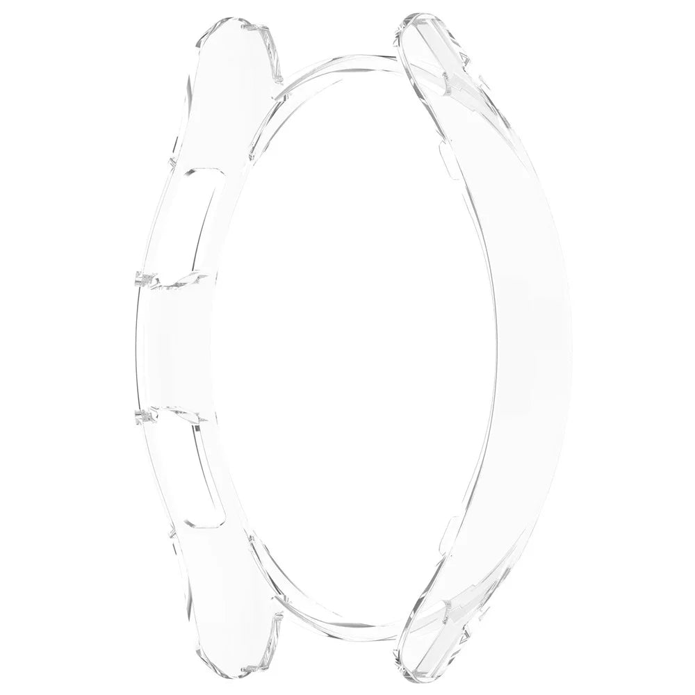 For Samsung Galaxy Watch6 Classic 47mm Protective Case Anti-Scratch Hollowed-out Hard PC Cover - Transparent - 5