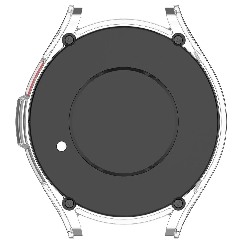 For Samsung Galaxy Watch6 Classic 47mm Protective Case Anti-Scratch Hollowed-out Hard PC Cover - Transparent - 7
