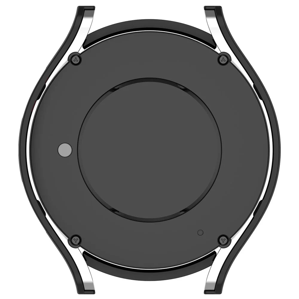 For Samsung Galaxy Watch6 40mm Hard PC Cover Dust-proof Hollowed-out Protective Case - Black - 7