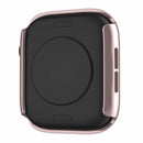 For Apple Watch Series SE3 / SE2 / SE1 /  6 / 5 / 4 40mm IP68 Waterproof Watch Case PC Frame Cover with Tempered Glass Film - Rose Gold - 4