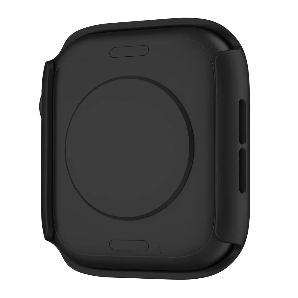IP68 Waterproof Watch Case for Apple Watch Series 9 / 8 / 7 41mm , Tempered Glass Screen Protector PC Watch Cover - Black - 5
