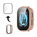 Smart Watch Case for Honor Watch 4 TMA-L19 Hard PC Case with Tempered Glass Screen Protector - Pink - 3