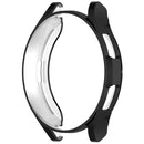 For Samsung Galaxy Watch6 Classic 47mm Half-Wrapped Electroplating TPU Smart Watch Frame Case - Black - 2