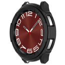 For Samsung Galaxy Watch6 Classic 43mm Watch Frame TPU Protector with Dial Panel Not Complete Covering Case - Black - 4