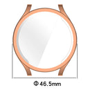 For Samsung Galaxy Watch6 44mm Soft TPU Electroplated Case All-Around Protective Watch Cover - Rose Gold - 4