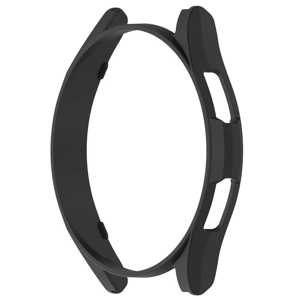 For Samsung Galaxy Watch6 Classic 43mm Hard PC Case Hollowed-out Half Wrapped Protective Cover - Black - 2
