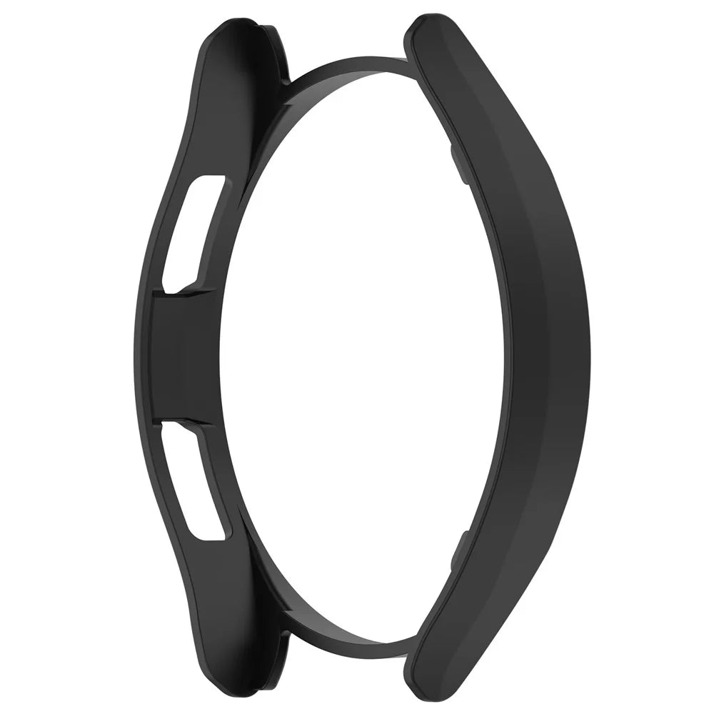 For Samsung Galaxy Watch6 Classic 43mm Hard PC Case Hollowed-out Half Wrapped Protective Cover - Black - 3