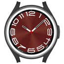For Samsung Galaxy Watch6 Classic 47mm Hard PC Cover Hollowed-out Anti-Scratch Watch Case - Black - 6