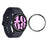 Type E Bezel Styling for Samsung Galaxy Watch6 40mm , Stainless Steel Adhesive Frame Protector Ring - Black / White Characters - 3