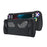 For ASUS ROG Ally Silicone Case Game Console Anti-Slip Protective Cover - Black - 3