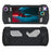 For ASUS ROG Ally Silicone Case Game Console Anti-Slip Protective Cover - Black - 4