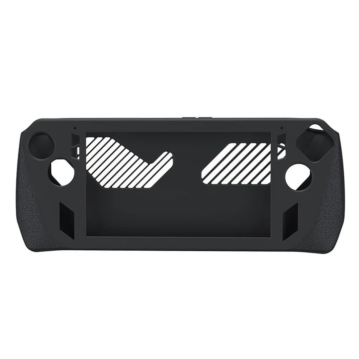 For ASUS ROG Ally Silicone Case Game Console Anti-Slip Protective Cover - Black - 7