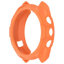 For Garmin Approach S70 47mm Protective Watch Case Anti-Scratch TPU Hollow Protector - Orange - 2