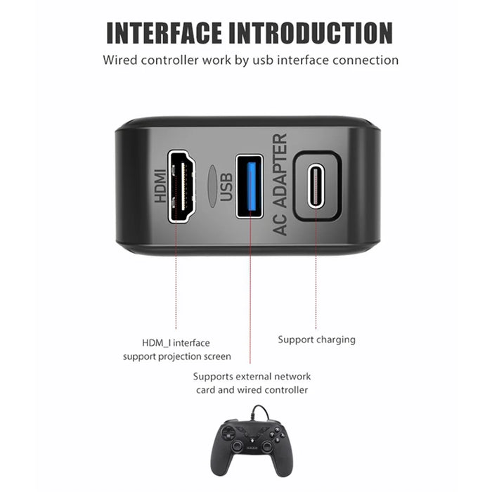 SW708 For Nintendo Switch Game Console Screen Connection Power Adapter HD Video Converter - US Plug - 7