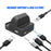 SW300 Docking Station for Nintendo Switch , Portable HD TV Dock Hub Adapter with Fan - Black - 7