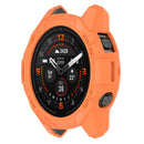ENKAY HAT PRINCE For Garmin Fenix 7 / 7 Pro 47mm / epix Pro 47mm Anti-Drop Hollow Cover Sports Watch TPU Case Cover - Orange - 1