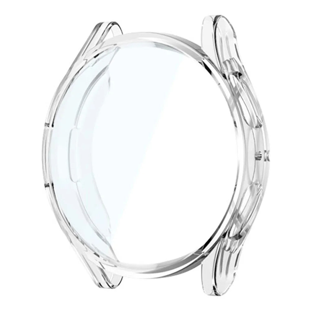 ENKAY HAT PRINCE For Samsung Galaxy Watch6 40mm Watch Case Transparent TPU Protective Frame Cover - 2