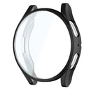 ENKAY HAT PRINCE For Samsung Galaxy Watch6 40mm TPU Watch Case Full Covering Electroplating Frame with Screen Film - Black - 1