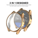 ENKAY HAT PRINCE For Samsung Galaxy Watch6 40mm TPU Watch Case Full Covering Electroplating Frame with Screen Film - Black - 3