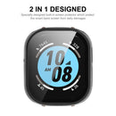 ENKAY HAT PRINCE For Honor Watch 4 Integrate Hard PC Case Cover with Tempered Glass Screen Protector - Black - 2