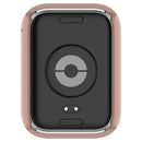 Watch Case for Xiaomi Smart Band 8 Pro , Hard PC Frame Watch Cover with Tempered Glass Screen Protector - Pink - 7