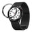 Type A Watch Bezel Insert for Galaxy Watch6 Classic 47mm , Metal Digit Watch Bezel Ring Adhesive Replacement Parts - Black - 3