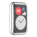 Electroplating TPU Watch Case Cover for Huawei Watch Fit (TIA-B09 / TIA-B19) / Watch Fit Special Edition (B39) / Watch Fit New - Transparent - 2
