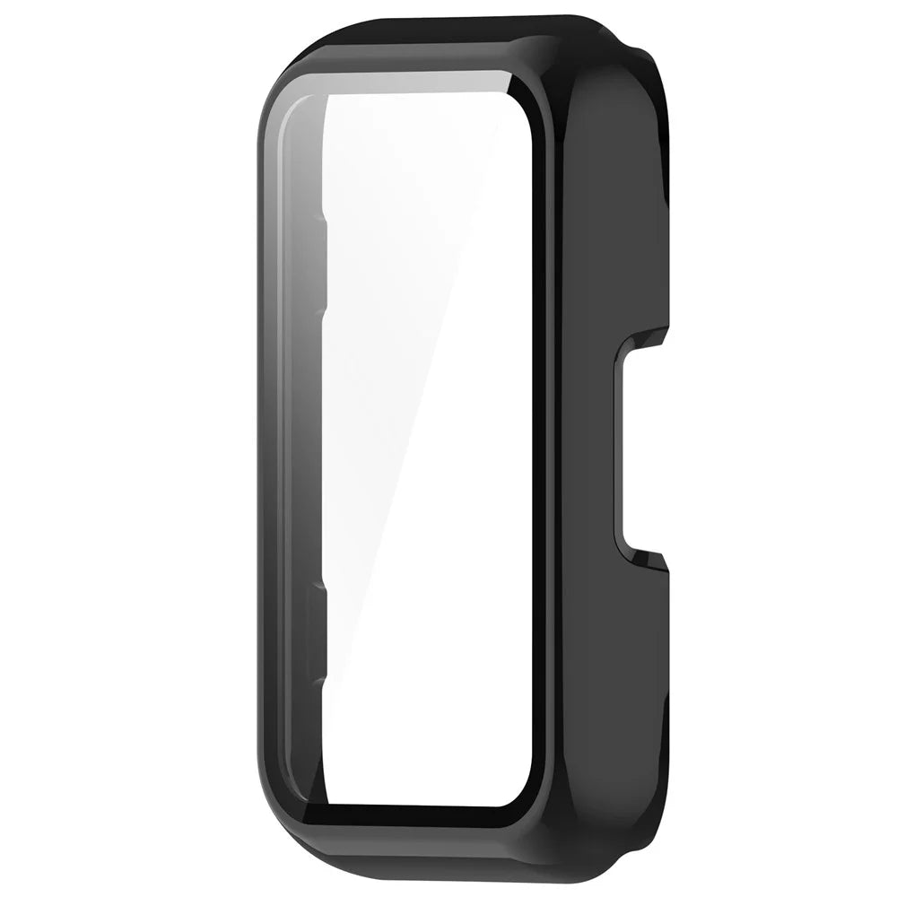 For Keep B4 Lite Hard PC Protective Case Watch Cover with Built-in Tempered Glass Screen Protector - Black - 2