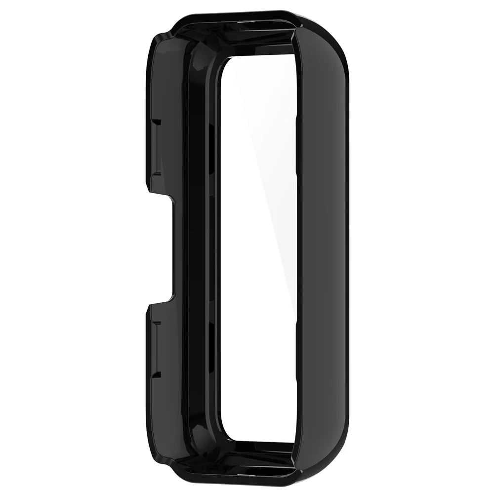 For Keep B4 Lite Hard PC Protective Case Watch Cover with Built-in Tempered Glass Screen Protector - Black - 3