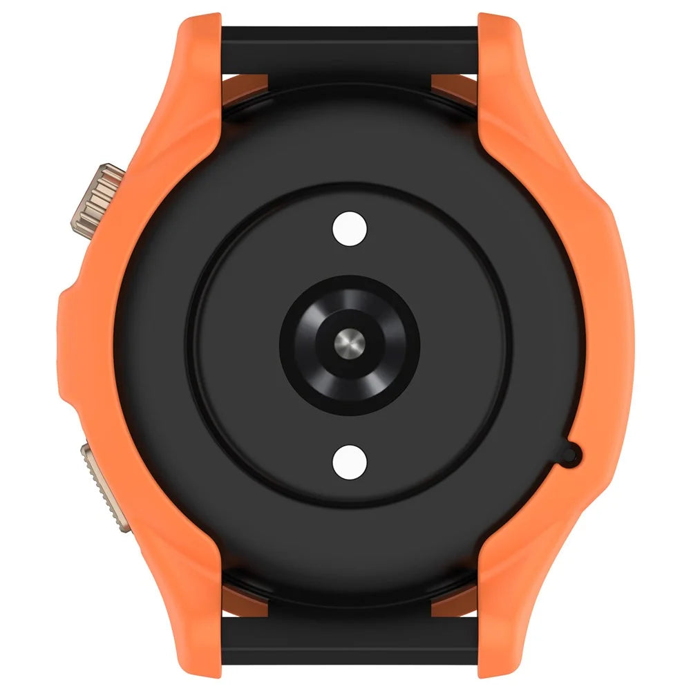 Watch Case for Huami Amazfit Cheetah / Amazfit Cheetah Pro , Rugged TPU Hollow Frame Cover - Orange - 6