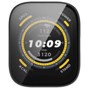 For Huami Amazfit Bip 5 A2215 Overall Protective Case Hard PC Watch Cover with Tempered Glass Screen Protector - Black - 4