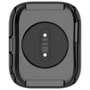 For Huami Amazfit Bip 5 A2215 Overall Protective Case Hard PC Watch Cover with Tempered Glass Screen Protector - Black - 5